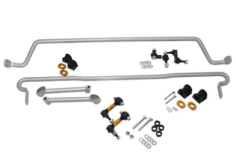 Whiteline Front And Rear Sway Bar 22mm Kit w/ Endlinks Subaru 2011-2014 WRX / 2008-2014 STI