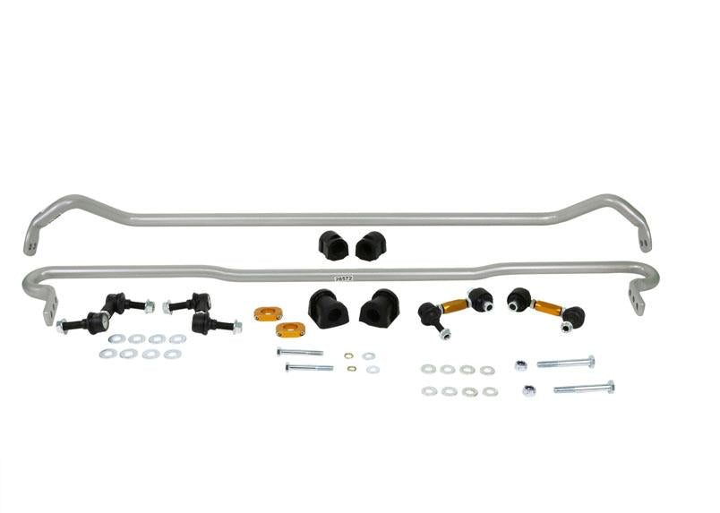 Whiteline Front 26mm And Rear 22mm Sway Bar Kit w/ Endlinks Subaru 2015-2020 STI