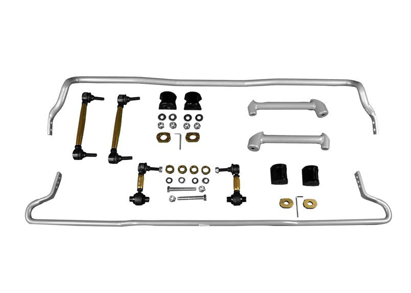 Whiteline Front 22mm And Rear 18mm Sway Bar Kit w/ Endlinks Subaru 2013-2019 BRZ