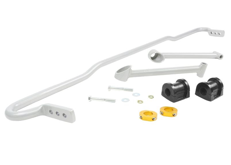 Whiteline 24mm Rear Sway Bar Adjustable w/ Mount Support Braces Subaru 2008-2020 WRX / 2008-2020 STI