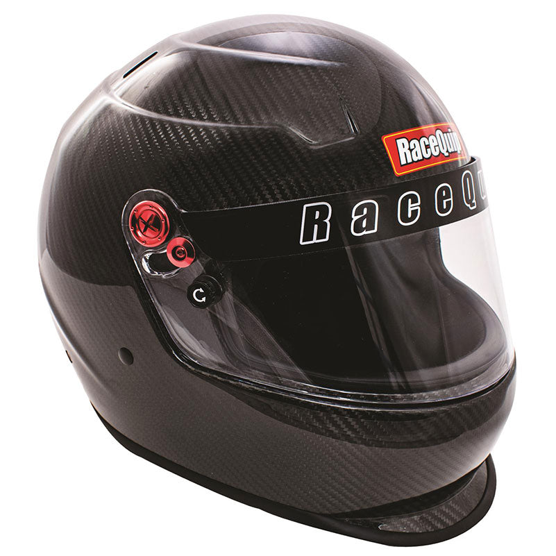 RaceQuip PRO20 Snell SA2020 Full Face Helmet Carbon Fiber Size Large Universal