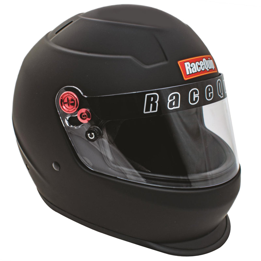 RaceQuip PRO20 Snell SA2020 Full Face Helmet Flat Black Size Small Universal