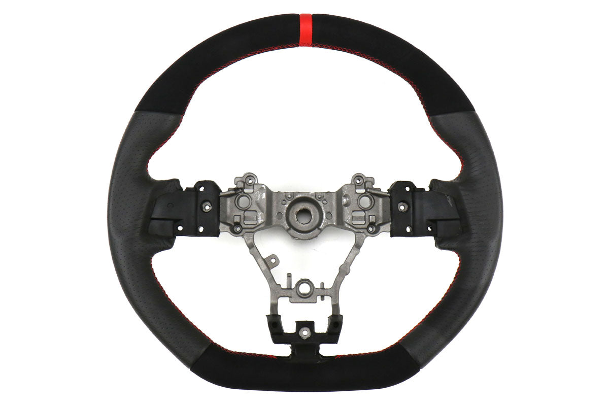 FactionFab Steering Wheel Leather And Suede Subaru 2015-2020 WRX / 2015-2020 STI