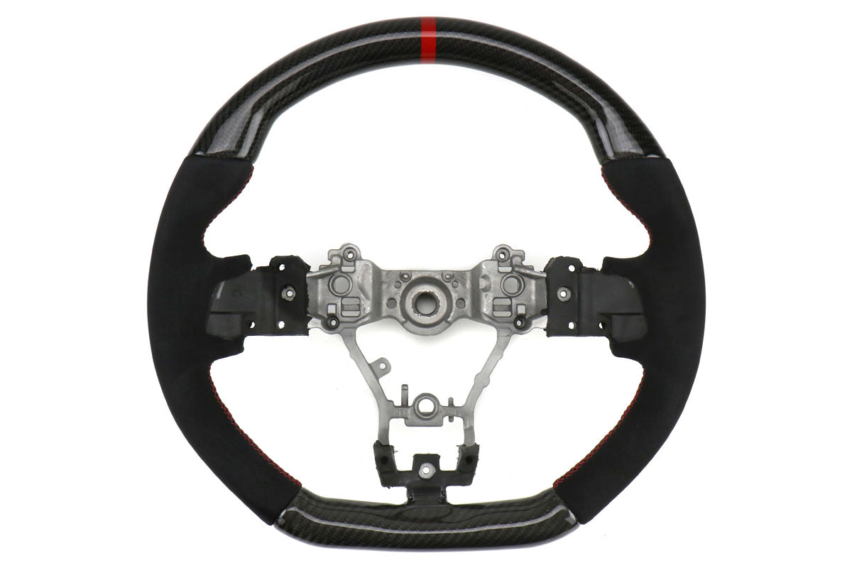 FactionFab Steering Wheel Carbon And Suede Subaru 2015-2020 WRX / 2015-2020 STI