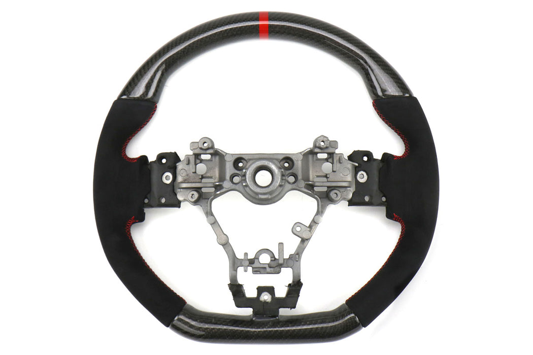 FactionFab Steering Wheel Carbon And Suede Subaru 2015-2020 WRX / 2015-2020 STI