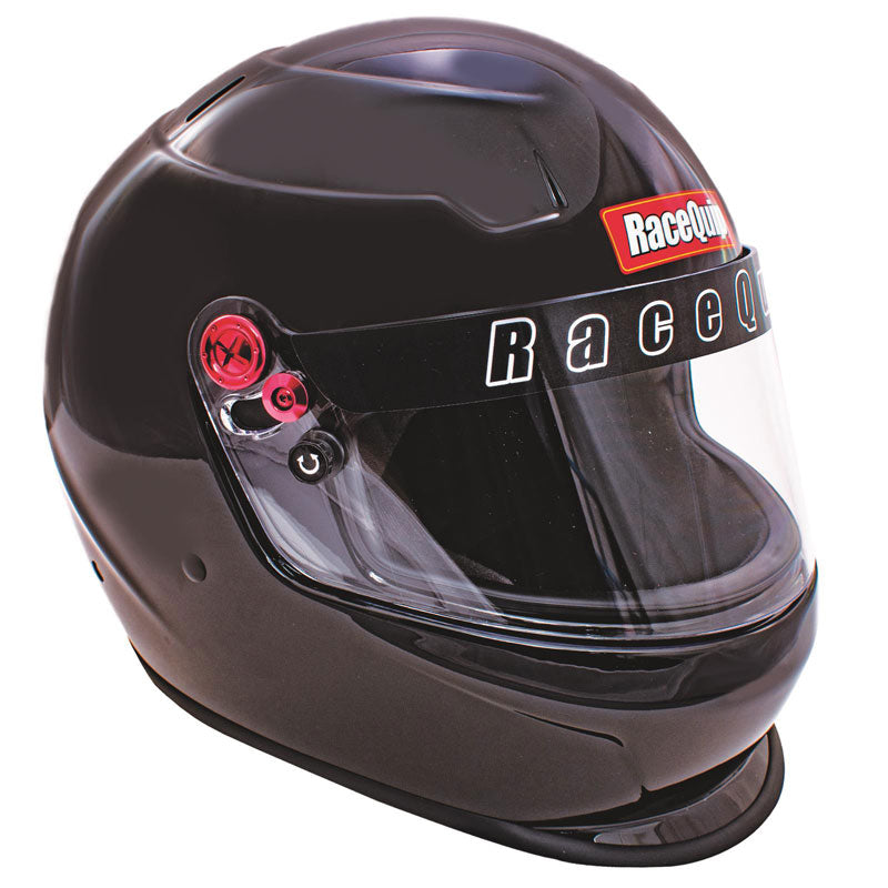 RaceQuip PRO20 Snell SA2020 Full Face Helmet Gloss Black Size Small Universal