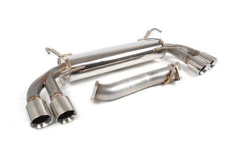 GrimmSpeed Non-Resonated Cat Back Exhaust System (HATCH) Subaru 2011-2014 WRX / 2008-2014 STI