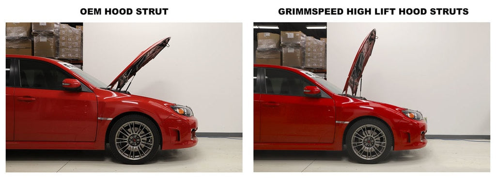 GrimmSpeed Hood Struts Subaru 2008-2014 WRX / 2008-2014 STI