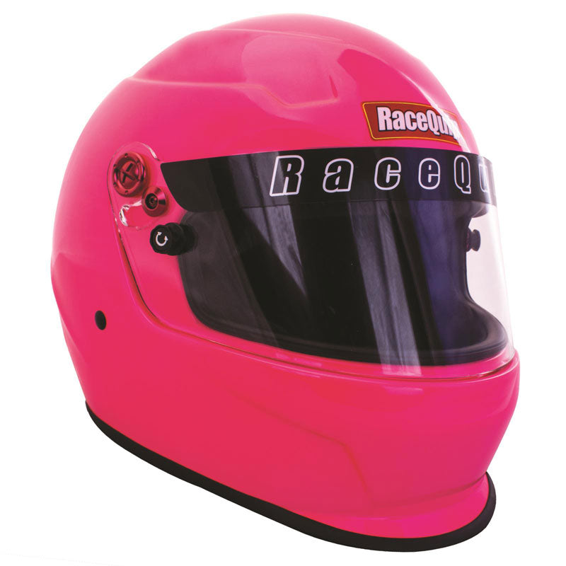 RaceQuip PRO20 Snell SA2020 Full Face Helmet Hot Pink Size Medium Universal