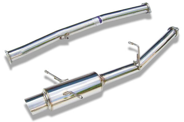 Invidia N1 Race Stainless Steel Cat Back Exhaust w/ Stainless Tip Subaru 2002-2007 WRX / 2004-2007 STI