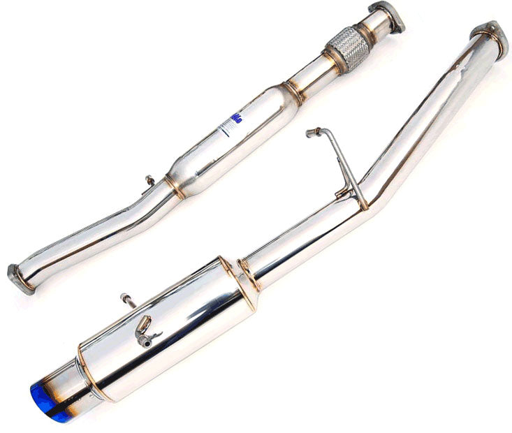 Invidia N1 Stainless Steel Cat Back Exhaust w/ Ti Tip Subaru 2002-2007 WRX / 2004-2007 STI