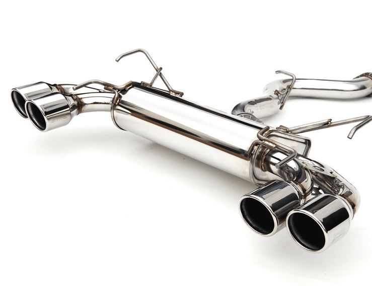 Invidia Q300 Stainless Steel Cat Back Exhaust w/ Stainless Tips (HATCH) Subaru 2011-2014 WRX / 2008-2014 STI