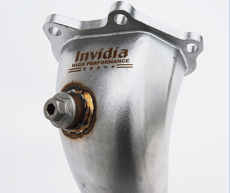 Invidia Downpipe Catted w/ Extra O2 Bungs Manual Subaru 2008-2014 WRX / 2008-2021 STI