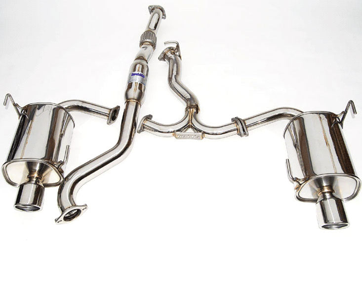 Invidia Q300 Stainless Steel Cat Back Exhaust w/ Stainless Tips (SEDAN) Subaru 2008-2010 WRX