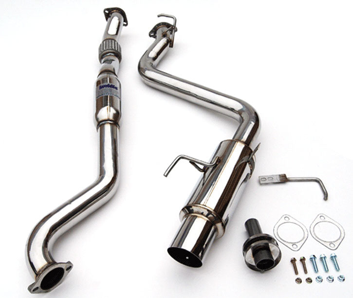 Invidia N1 Street Stainless Steel Cat Back Exhaust Stainless Tip (SEDAN) Subaru 2008-2014 WRX / 2011-2014 STI