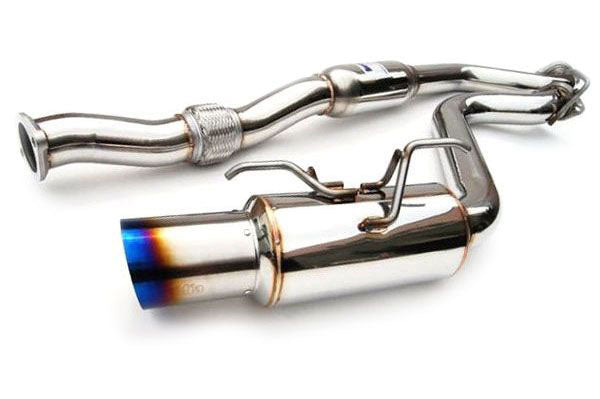 Invidia N1 Street Stainless Steel Cat Back Exhaust w/ Ti Tip (SEDAN) Subaru 2008-2014 WRX / 2011-2014 STI