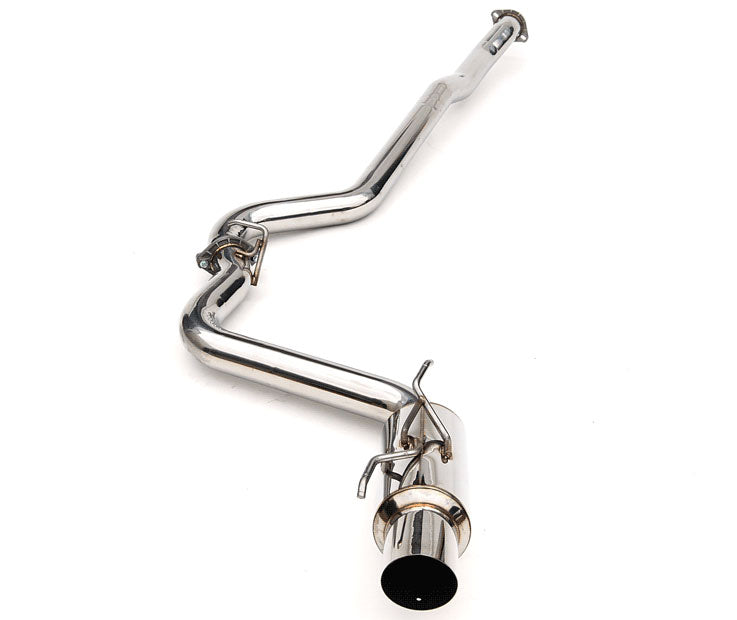 Invidia N1 Race Stainless Steel Cat Back Exhaust Stainless Tip (HATCH) Subaru 2008-2014 WRX / 2008-2014 STI