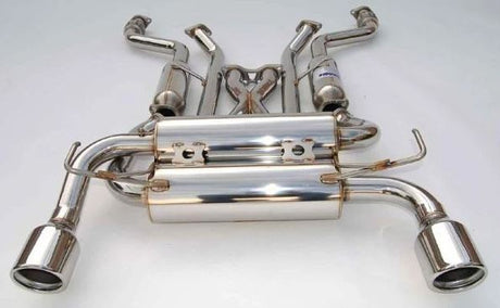 Invidia Gemini R400 Single Layer Stainless Steel Cat Back Exhaust w/Stainless Tips Subaru 2013-2019 BRZ