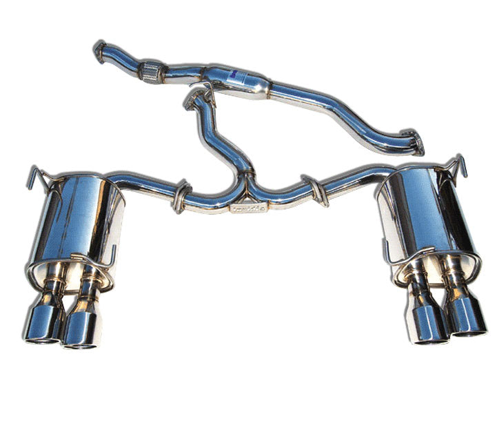 Invidia Q300 Stainless Steel Cat Back Exhaust w/ Stainless Tips Subaru 2015-2020 WRX / 2015-2020 STI