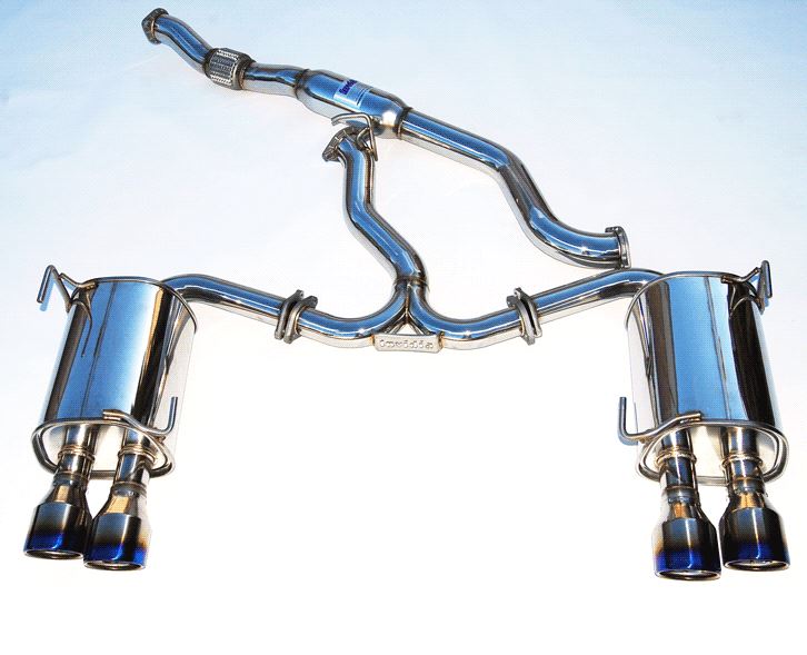 Invidia Q300 Stainless Steel Cat Back Exhaust w/ Ti Tips Subaru 2015-2020 WRX / 2015-2020 STI