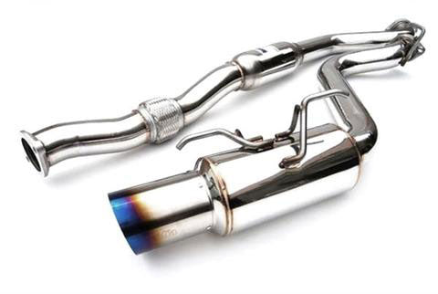 Invidia N1 Cat Back Exhaust Single Titanium Tip Subaru 2015-2020 WRX / 2015-2020 STI