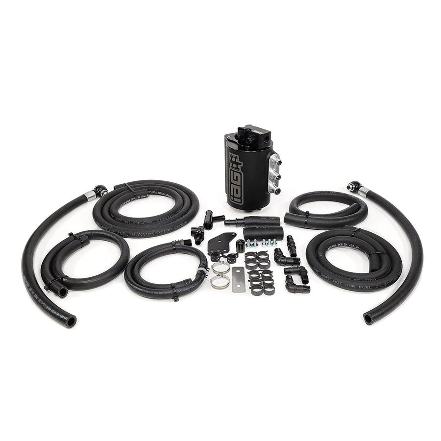 IAG Performance V3 Street Series Air/Oil Separator (AOS) Black Subaru 2008-2014 WRX / 2008-2020 STI