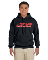 JNA Performance Hooded Sweatshirt Black w/ Red And White Logo