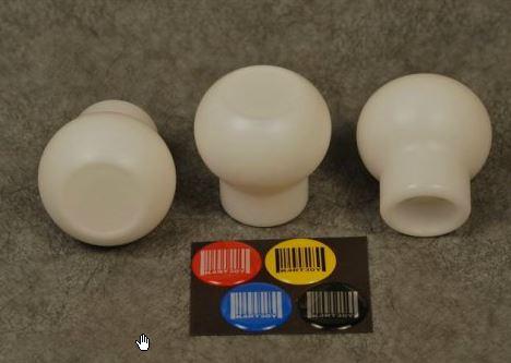 Kartboy Delrin Shift Knob White 6MT Subaru 2015-2018 WRX / 2004-2019 STI / 2013-2019 BRZ