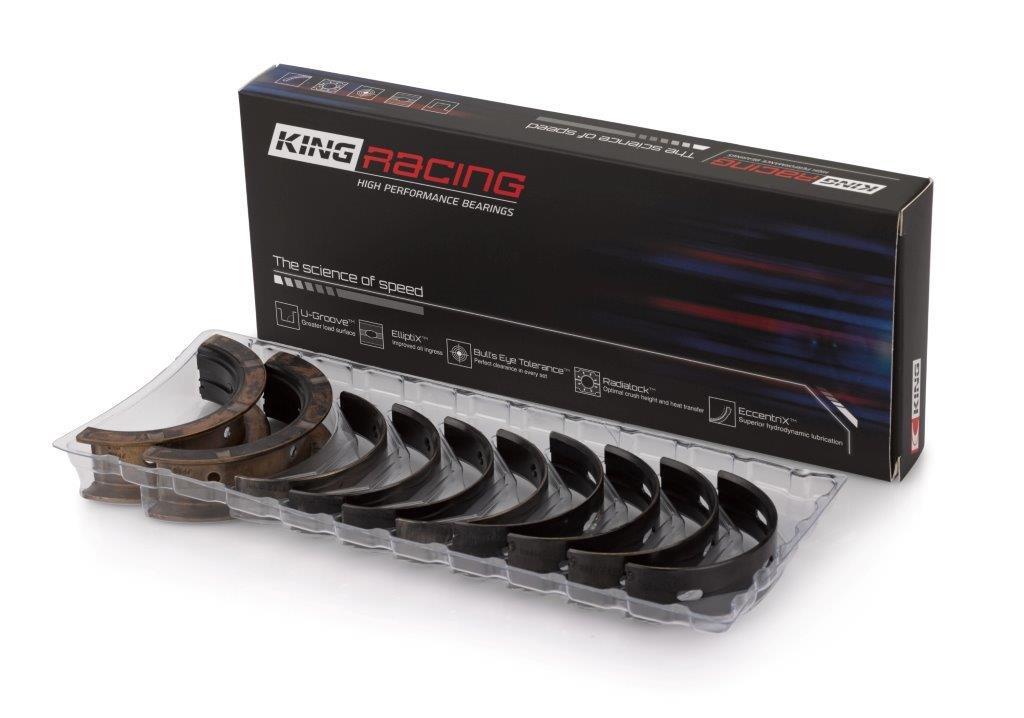 King Engine Bearings XP Main Bearing Set Thrust in #5 Position Standard Size Subaru 2002-2014 WRX / 2004-2019 STI