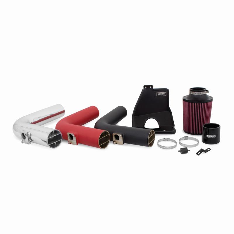 Mishimoto Cold Air Intake Wrinke Red Subaru 2008-2014 WRX / 2008-2014 STI