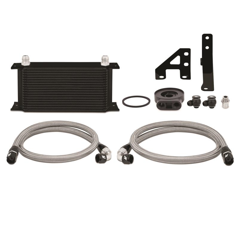 Mishimoto Oil Cooler Kit Black Subaru 2015-2018 WRX