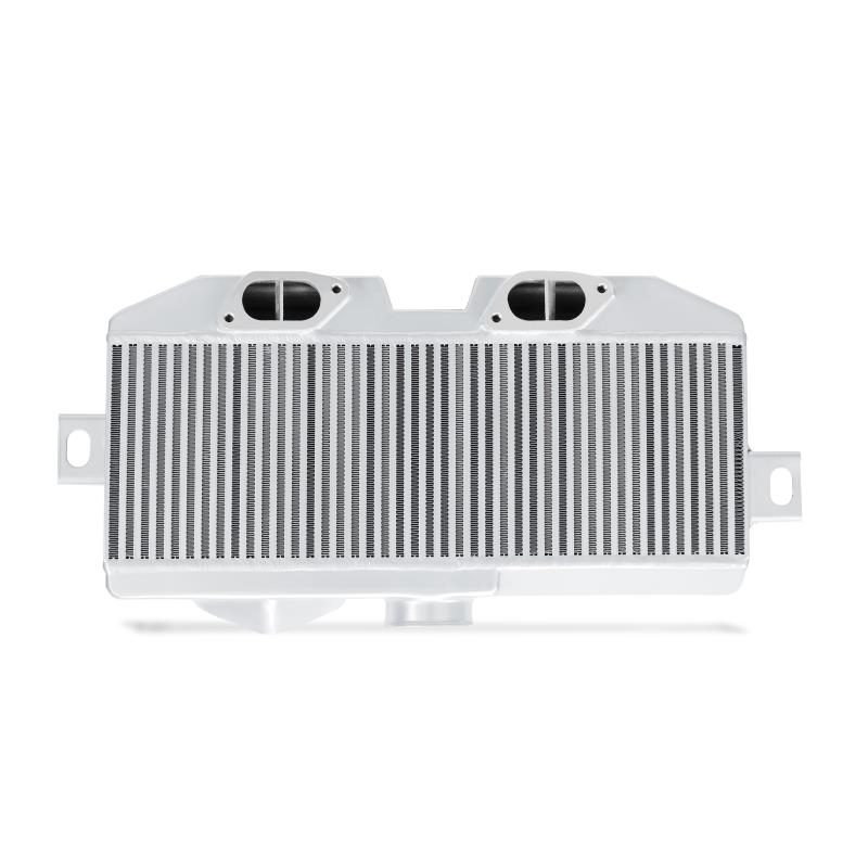 Mishimoto Top Mount Intercooler Silver w/ Blue Hoses Subaru 2008-2019 STI