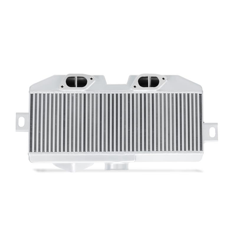 Mishimoto Top Mount Intercooler Silver w/ Black Hoses Subaru 2008-2019 STI
