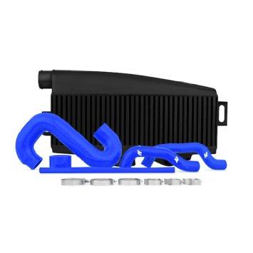 Mishimoto Top Mount Intercooler Black w/ Blue Hoses Subaru 2002-2007 WRX / 2004-2007 STI