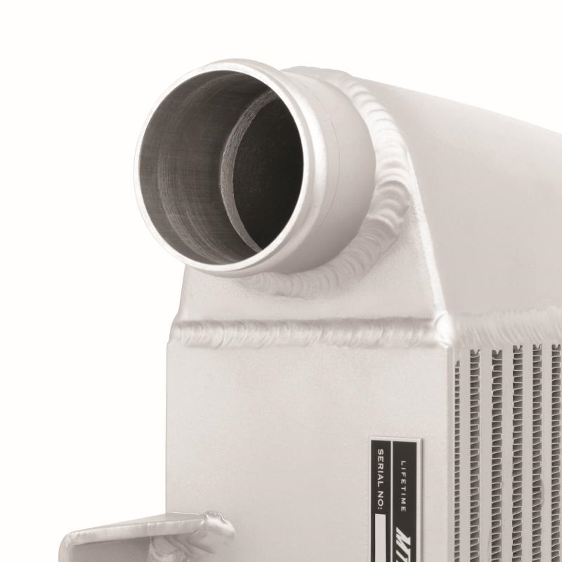 Mishimoto Top Mount Intercooler Silver w/ Black Hoses Subaru 2002-2007 WRX / 2004-2007 STI | MMTMIC-WRX-01SLBK