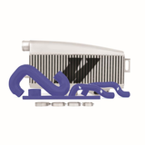 Mishimoto Silver Top Mount Intercooler w/ Blue Hoses Subaru 2002-2007 WRX / 2004-2007 STI