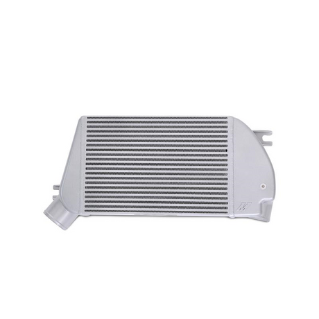 Mishimoto Top Mount Intercooler Kit Silver w/ Black Charge Pipe Subaru 2015-2021 WRX | MMTMIC-WRX-15BSL