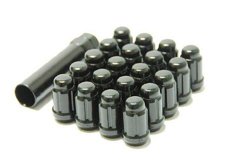 Wheel Mate Muteki Spline Drive Lug Nuts Closed Ended Black M12 x 1.25 | 41885B