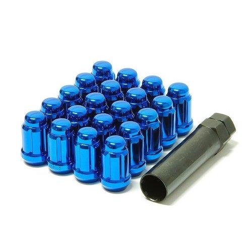 Wheel Mate Muteki Spline Drive Lug Nuts Closed Ended Blue M12 x 1.25 | 41885U