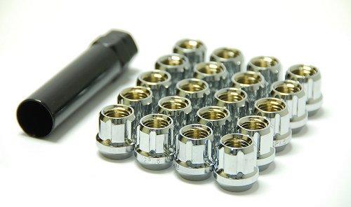 Wheel Mate Muteki Spline Drive Lug Nuts Open Ended Chrome M12 x 1.25 | 31885C