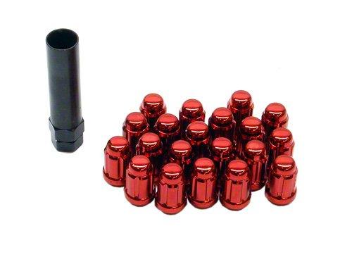 Wheel Mate Muteki Spline Drive Lug Nuts Closed Ended Red M12 x 1.25 | 41885R