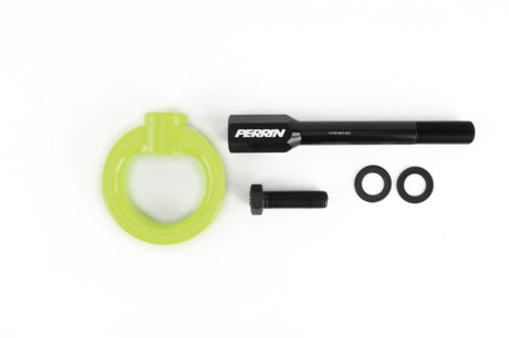 Perrin Front Tow Hook Neon Yellow (PSP-BDY-230NY) | Subaru WRX 2002-2007 / STI 2004-2007