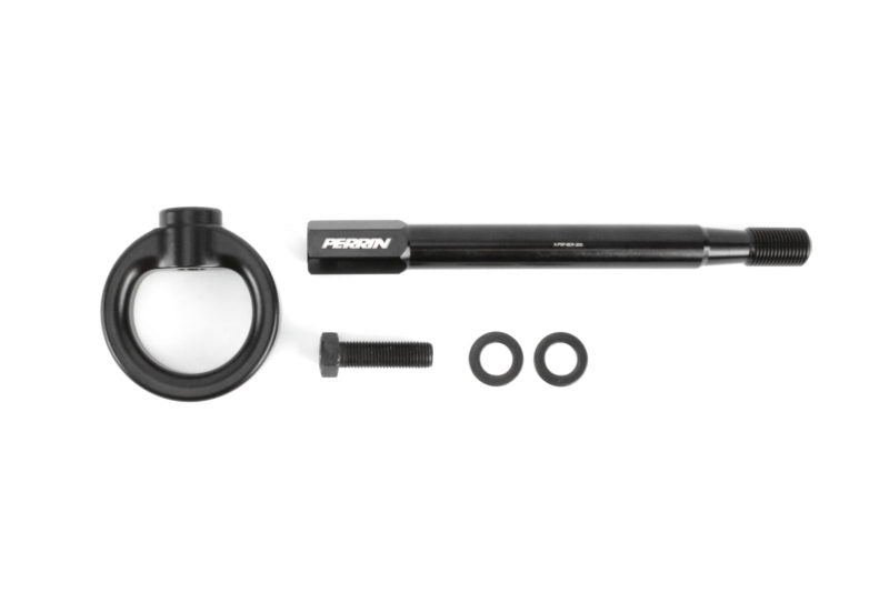 Perrin Performance Front Tow Hook Flat Black (HATCH) Subaru 2008-2014 WRX / 2008-2014 STI