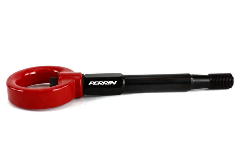 Perrin Performance Front Tow Hook Red Subaru 2018-2021 WRX / 2018-2021 STI / 2013-2020 BRZ | PSP-BDY-235RD