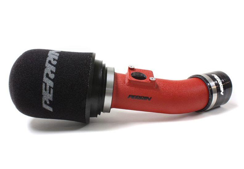 Perrin Performance Short Ram Intake Red Subaru 2002-2007 WRX / 2004-2007 STI