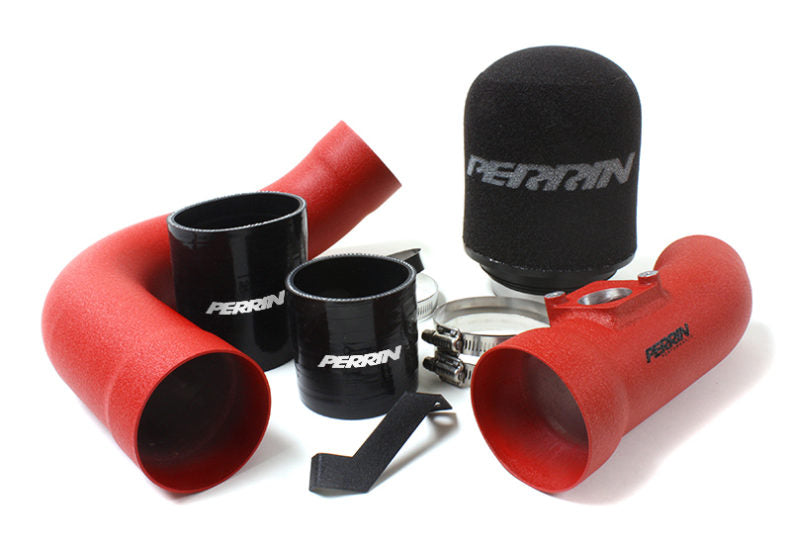 Perrin Performance Cold Air Intake V2 Red Subaru 2002-2007 WRX / 2004-2007 STI