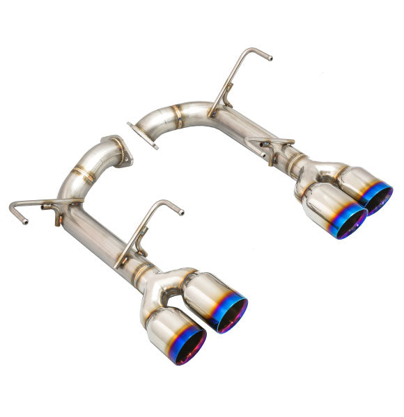 Remark Axle Back Exhaust w/ Burnt Double Wall Tips 3.5 Inch Subaru 2015-2020 WRX / 2015-2020 STI