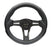 NRG 320mm Steering Wheel "Sniper" Black Leather w/ Carbon Center Spoke Universal