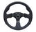 NRG 320mm Sport Leather Steering Wheel w/ Blue Stitching Universal