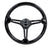 NRG 350mm Steering Wheel 3" Deep Black Wood w/ Matte Black Center Universal